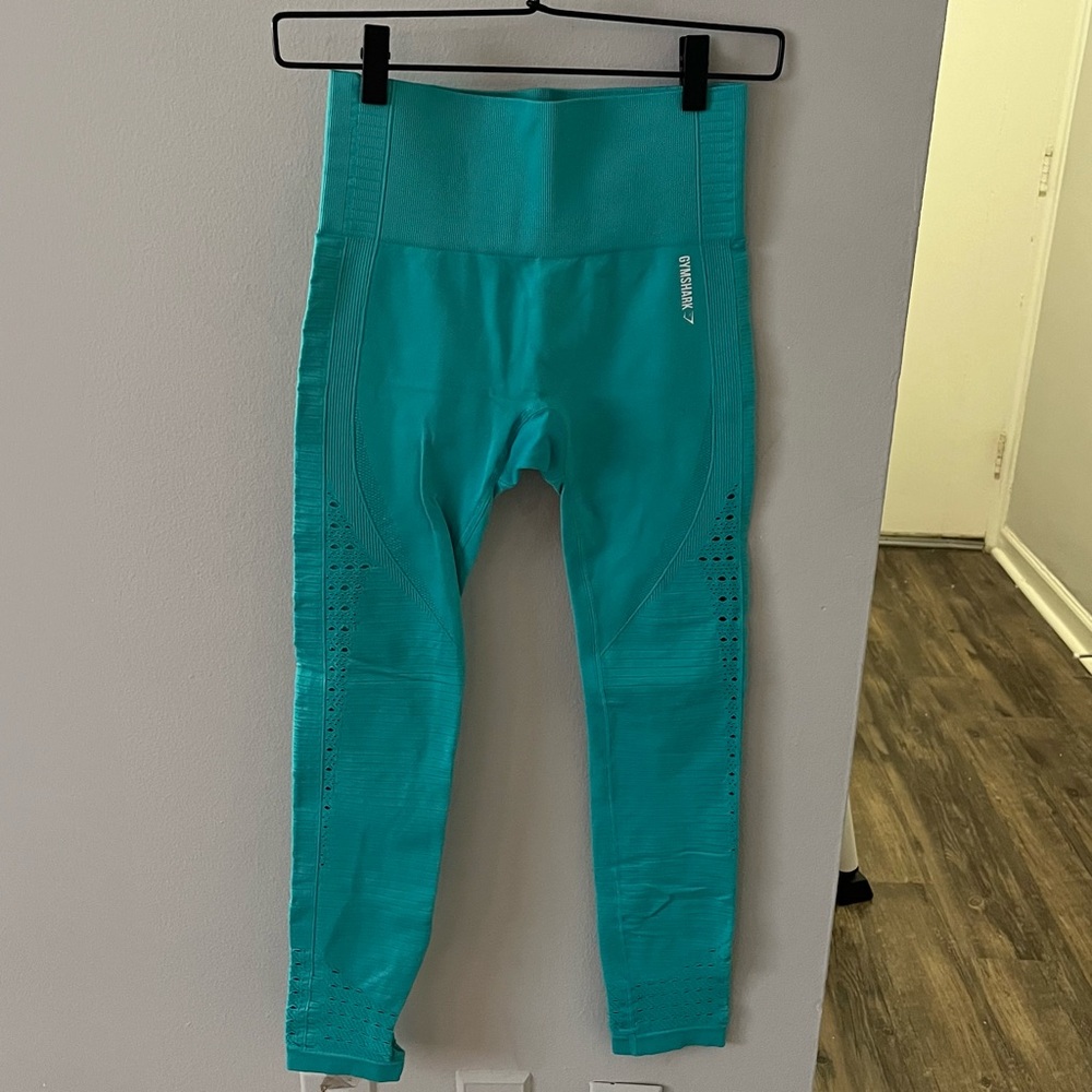 Aqua/turquoise Gymshark Leggings